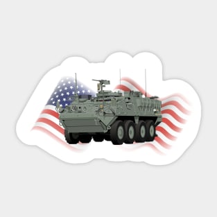 Stryker Infantry Carrier Vehicle Sticker